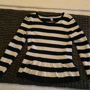 Banana Republic peplum sweater